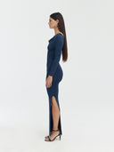 Aster Dress | Midnight Blue