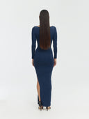 Aster Dress | Midnight Blue