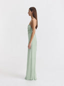 Catania Dress | Aqua Green