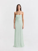 Catania Dress | Aqua Green