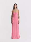 Catania Silk Dress | Pink
