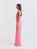 Catania Silk Dress | Pink