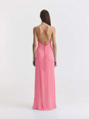Catania Silk Dress | Pink