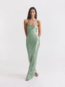 Dana Dress | Aqua Green