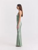 Dana Dress | Aqua Green