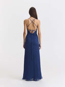 Catania Dress | Navy blue