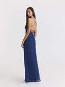 Catania Dress | Navy blue