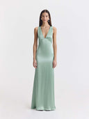Serena Dress | Aqua green