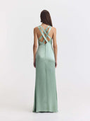 Serena Dress | Aqua green