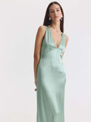 Serena Dress | Aqua green