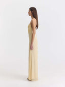 Catania Kleid | Vanillegelb
