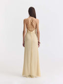 Catania Dress | Butter yellow