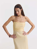 Catania Kleid | Vanillegelb