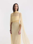 Gabriela Cape | Butter yellow