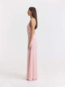 Catania Dress | Baby pink