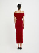 Gina Dress | Maroon