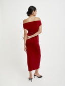 Gina Dress | Maroon