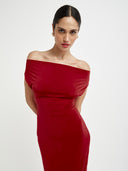 Gina Dress | Maroon