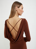 Consuelo Dress | Chocolate Brown