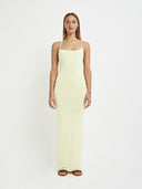 Alfonsina Dress | Pastel Yellow