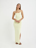 Alfonsina Dress | Pastel Yellow