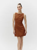 Sorrento Dress | Brown