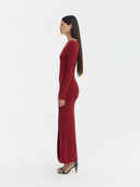 Vestido Diana | Burgundy