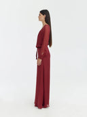 Vestido Amaranto | Burgundy