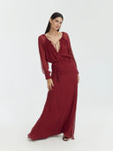 Vestido Amaranto | Burgundy