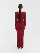 Vestido Aster | Burgundy