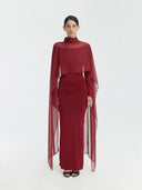Capa Gabriela | Burgundy