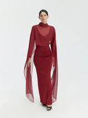 Capa Gabriela | Burgundy
