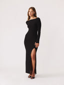 Robe Diana | Marron chocolat