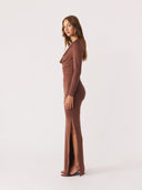 Hart dress| Light Brown