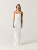 Dana Dress | Ivory White