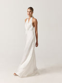 Clementine Satin Dress