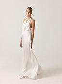 Clementine Satin Dress