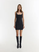 Vestido Rachel | Rayas grises