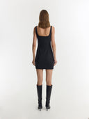 Vestido Rachel | Rayas grises