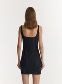 Vestido Rachel | Rayas grises