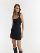 Vestido Rachel | Rayas grises