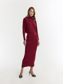 Vestido Harper | Burdeos