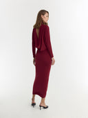 Vestido Harper | Burdeos