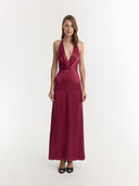 Vestido Lauren | Burdeos