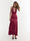 Vestido Lauren | Burdeos