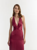 Vestido Lauren | Burdeos