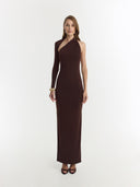 Vestido Jil | Marrón