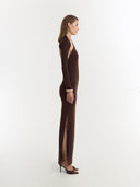 Vestido Jil | Marrón