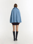 Cappotto Abby | Azzurro Chiaro