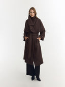 Manteau Allison | Marron